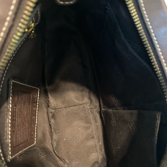 Coach Brown Leather Hobo Bag - Picture 10 of 10